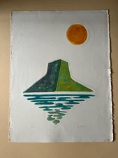 Ed Ward '78 Mirage Hand Signed and Numbered Lithograph