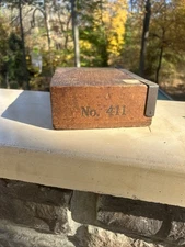 Antique Rare Late 1800s Wood Cigar Box Factory No. 522  5th District N.J Box 411