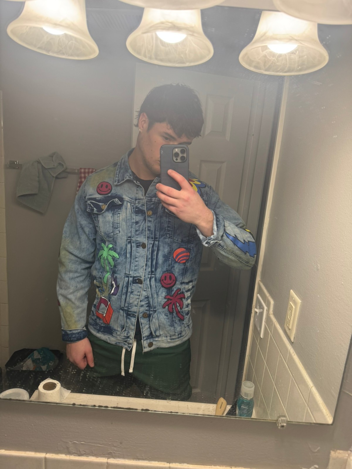 Reason denim jacket XL - image 1