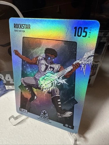 2025 Bo Jackson Battle Arena ROCKSTAR JAZZ CHISHOLM Blue Battlefoil Ice #BBF84