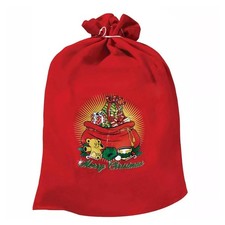 Santa Claus 22 x 32 inch Red Felt Toy Sack Santa Bag For Christmas Gifts