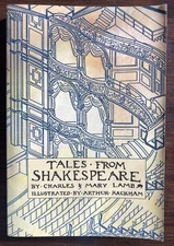 Tales From Shakespeare By Charles & Mary Lamb, Arthur Rackham, 1995 Paperback