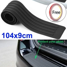104cm Car Rubber Plate Trim Strips Rear Cover Bumper Sill Body Guard Protector