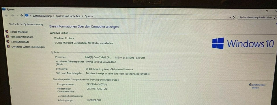 Acer Aspire 5733 15,6" i3 4x2,53 GHz WIN 10 Home - Bild 2 von 4