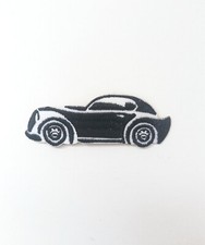 black race racing car Embroidered iron on Patch 3672