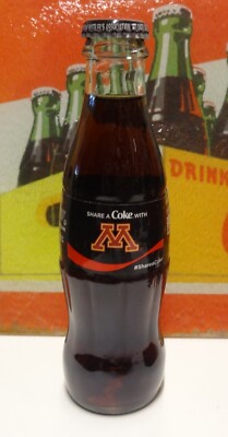 Minnesota Golden Gophers Coca-Cola Zero Team Bottle 8oz