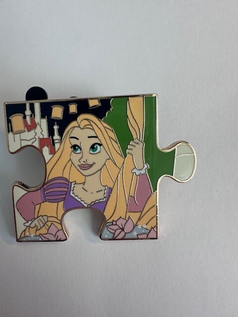 Disney Princess Rapunzel Character Connect Puzzle Piece