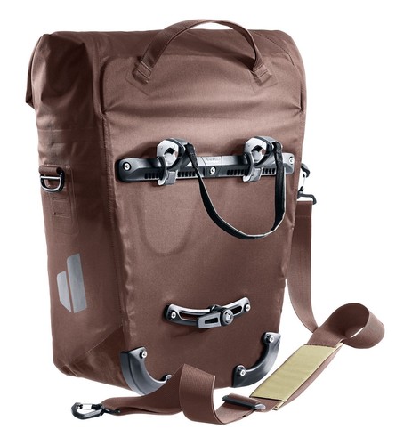 deuter Mainhattan 17 + 10 Fahrradtasche Raisin - Desert braun beige Neu - Bild 4 von 6