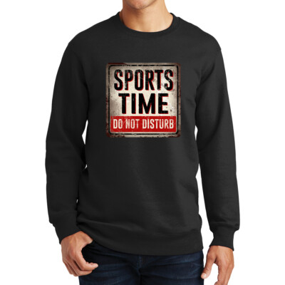 Sports Time Do Not Disturb Game Match Play Sweatshirt Hoodie Shirt