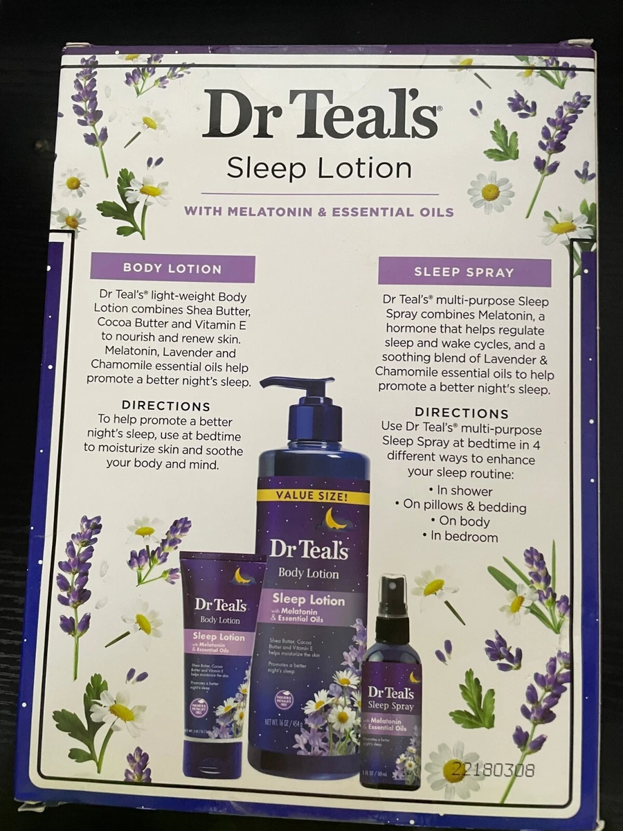 Dr teal's sleep lotion outlet