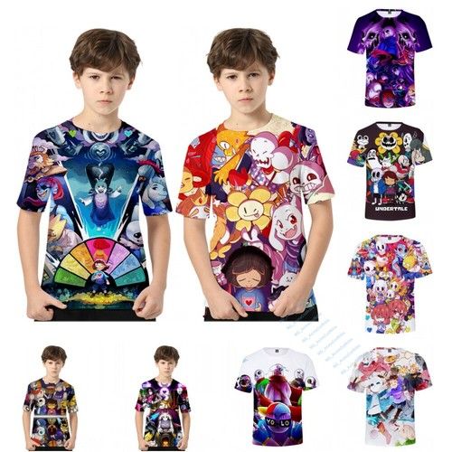 Undertale T-shirts Men Women Kids Casual Short Sleeve Anime Tee T | eBay