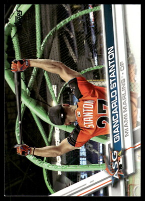 2017 Topps Update Giancarlo Stanton SP Photo Variation #US296