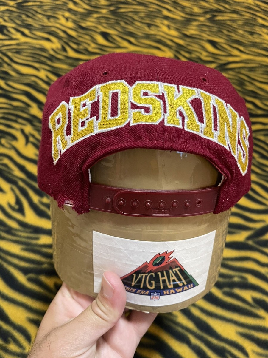 激レア NFL キャップWashington Redskins ヴィンテージ Washington Redskins Vintage Drew Pearson Jagged Edge Graffiti