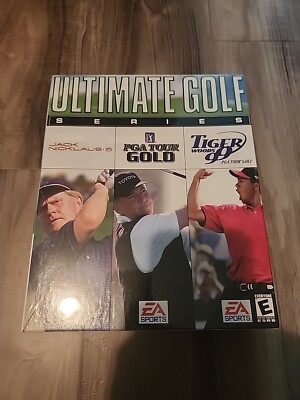 Ultimate Golf Series SEALED! Tiger Woods 99 PGA TOUR GOLD - NM/M BOX