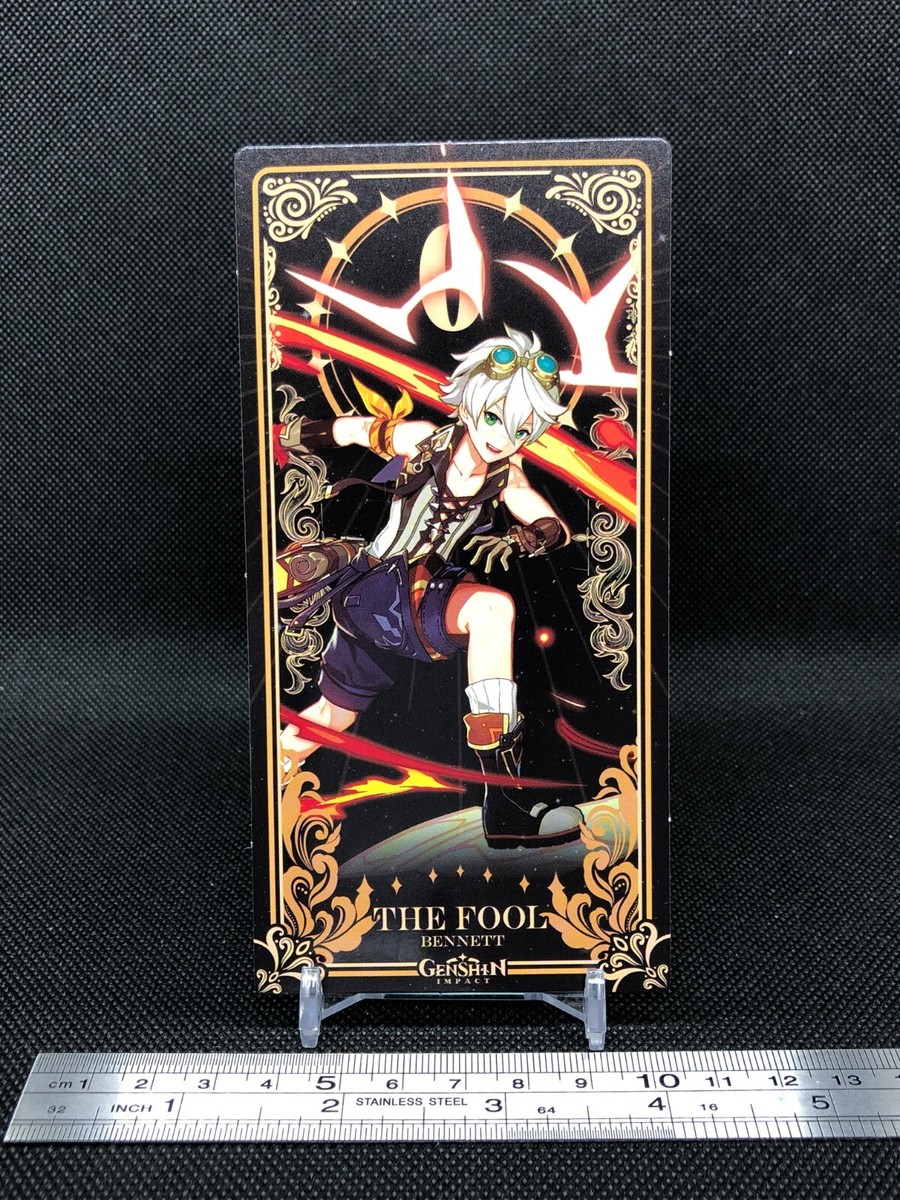 The Fool Bennett Genshin Impact Tarot Card Japan Anime Game
