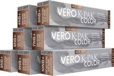 VERO K-PAK COLOR AGE DEFY Permanent Hair Color Pick Your Color - 2.5OZ