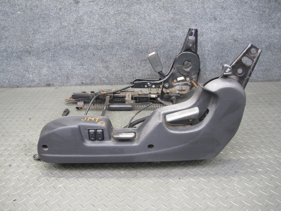 91-96 MITSUBISHI 3000GT ASIENTO DEL CONDUCTOR IZQUIERDO CARRIL INFERIOR MARCO OEM Foto 3 de 4