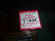 Starrett 93C T-Handle Tap Wrench