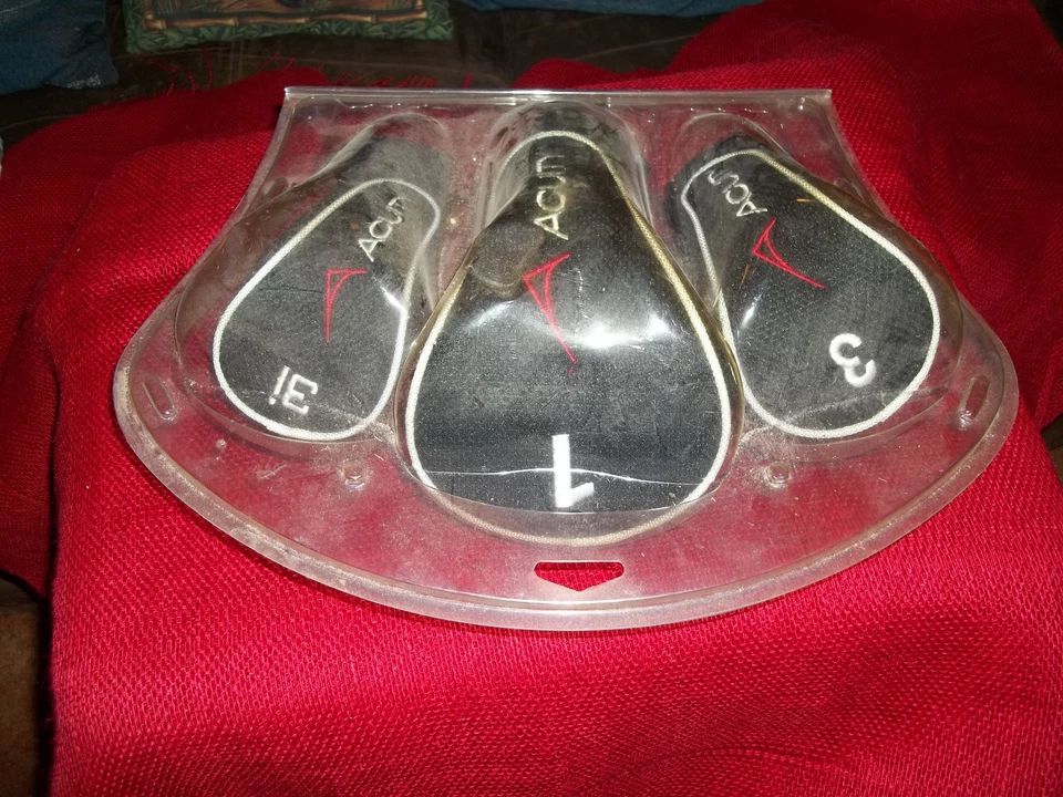 New! Acuity Golf Club Head Covers Set Driver 3 Wood Fairway - Image 3 of 4