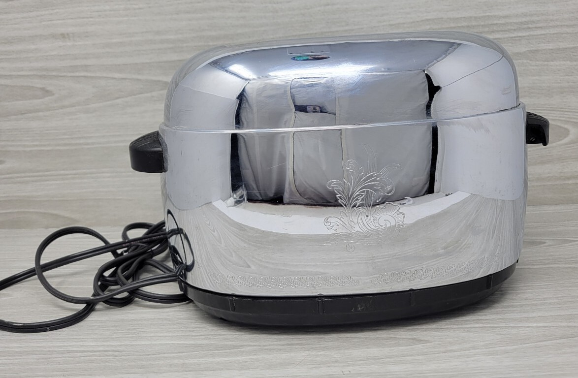 Vintage MCM Westinghouse Etched Chrome Bakelite Toaster model TO 71 PARTS ONLY