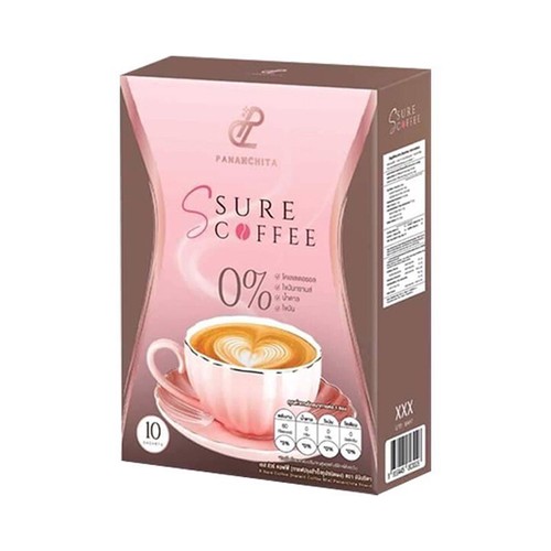 10x S Sure Coffee Pananchita Instant Powder Mix Low Calorie Sugar - Picture 11 of 11