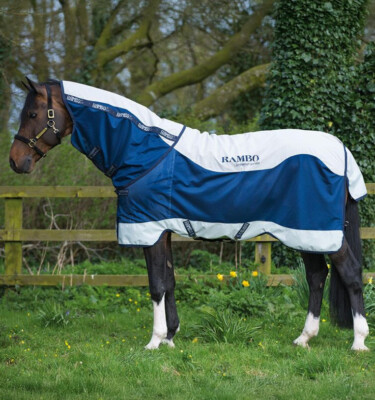 Horseware Rambo Summer Series wasserdichte Turnout Bug Fliegendecke mit Mesh & Liner