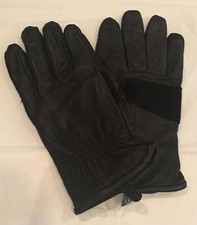 Men's Leather Glove - Goodfellow Co. Black M/L
