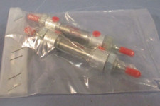 Lot of 2 Bimba Double-acting double-end rod pneumatic air cylinder 010.5-DXDE