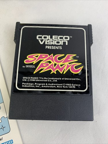 Space Panic (ColecoVision) with Box And Manual - Picture 4 of 6
