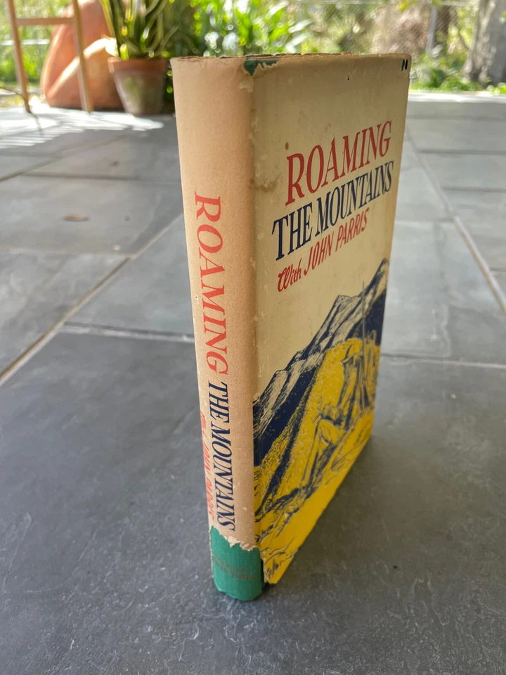 SIGNED Roaming the Mountains John Parris Western North Carolina Asheville 1956 Foto 4 de 4