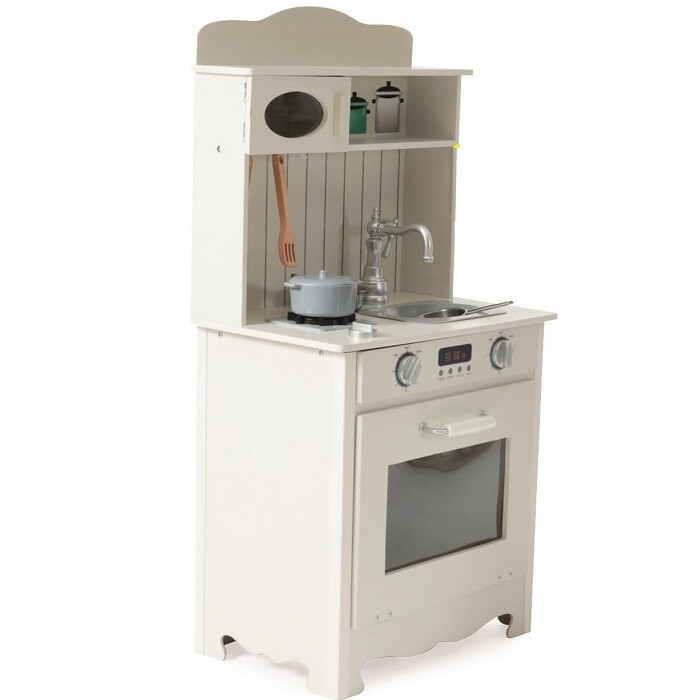 Giocheria – Cucina In Legno Bianca 90 Cm