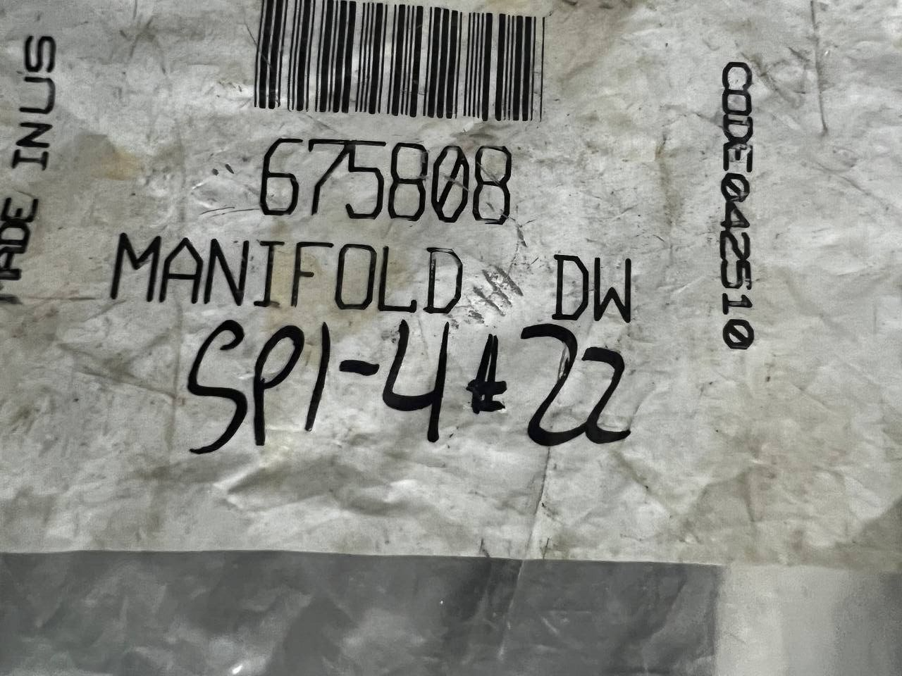 Genuine OEM WHIRLPOOL KitchenAid Dishwasher Spray Arm 675808 eBay