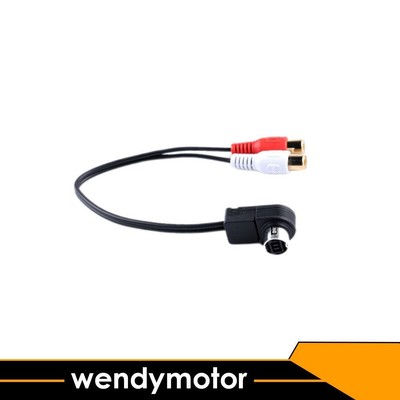 x1 New Piece For Alpine KCA-121B Ai-Net RCA Aux Aux Input Adapter Cable