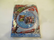 Marvel Avengers Inflatable Swim Arm Floats Summer Swim Time Fun