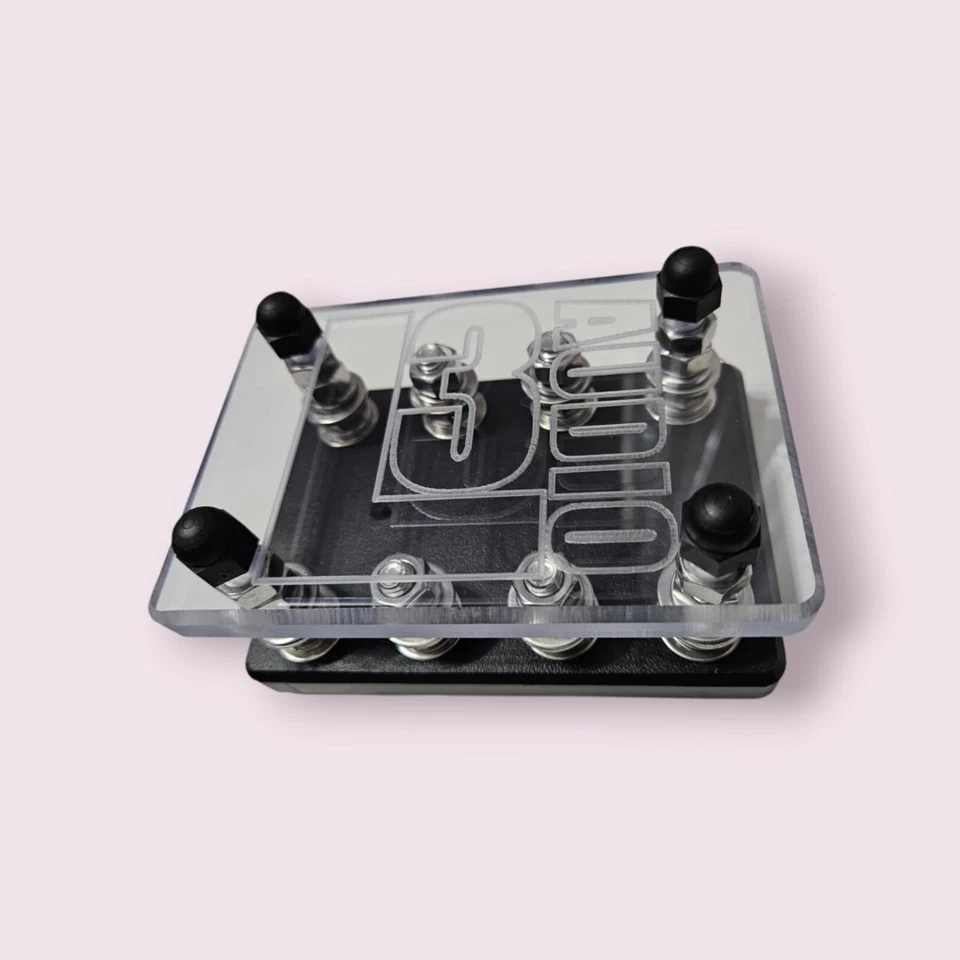 Portafusibles ANL de 4 puntos - Bloque de fusibles cuádruple de alta resistencia - Audio L3 - HECHO EN EE. UU. Foto 2 de 3