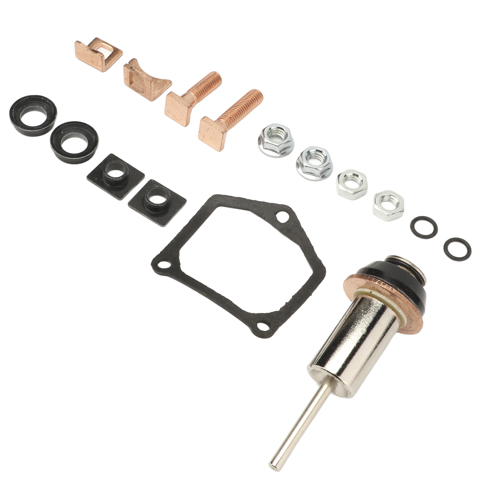 Starter Solenoid Repair Kit 2280006660 Plunger Contacts Set Aluminium Alloy eBay