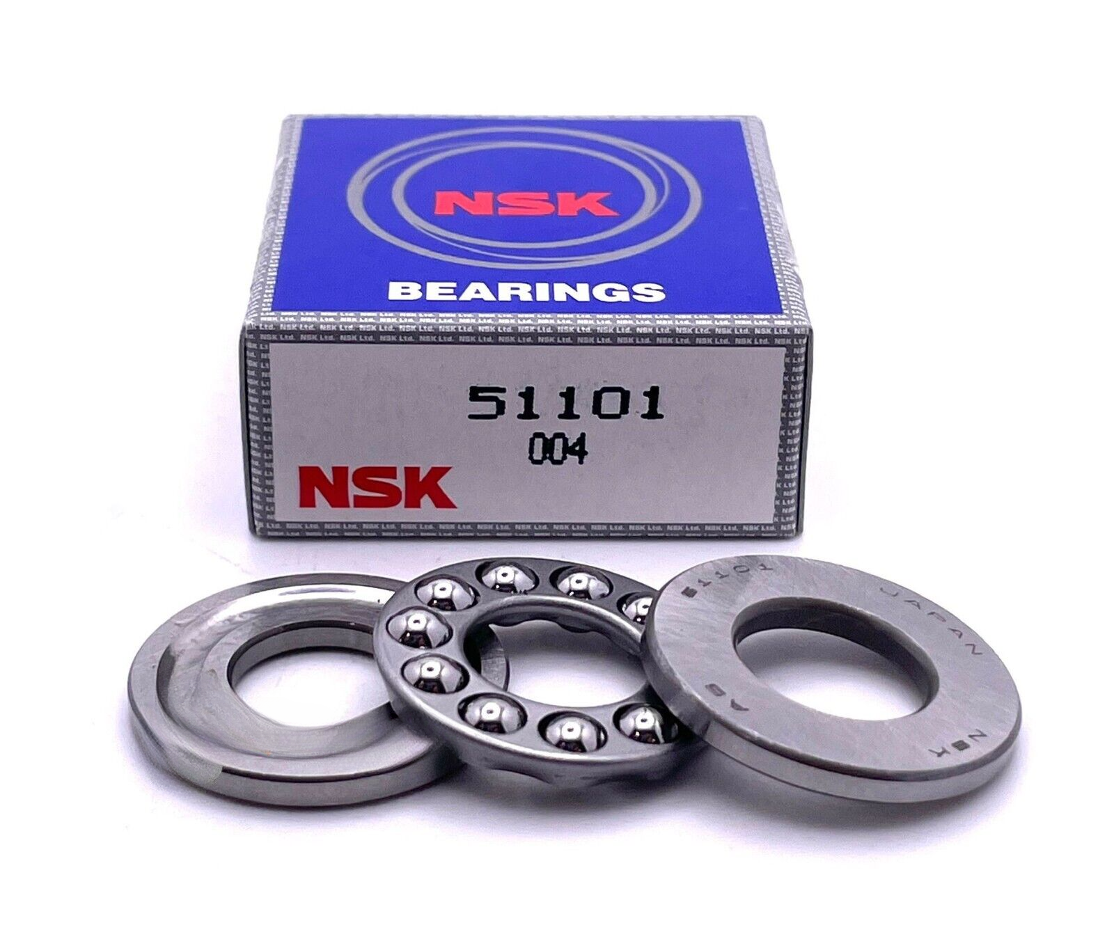 NEW NSK 51101 Thrust Ball Bearings Single Row 12x26x9mm