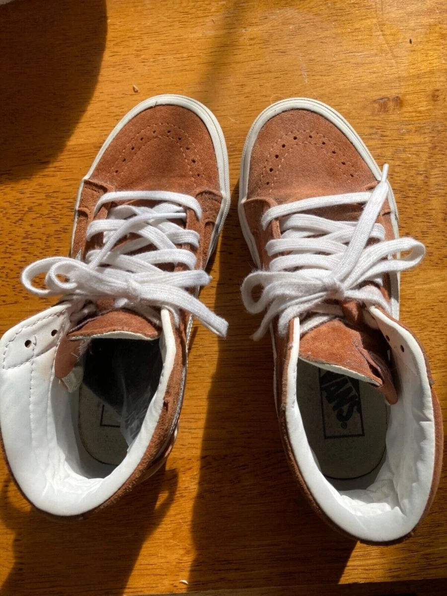 Burnt orange vans high tops Clearance