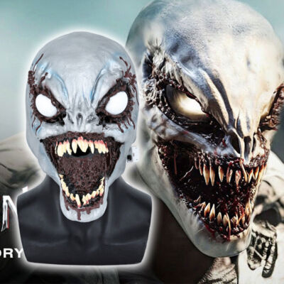 Lot De 3 Masques Lavables Motifs Venom, Alien Et Tête De Mort - Réutilisables, Tissu