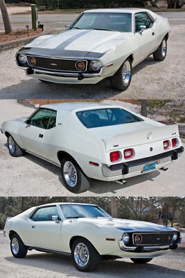 1974 AMC Javelin AMX 406ci | 24x36 inch POSTER | vintage classic car | eBay