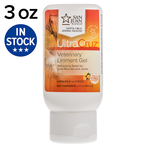 UltraCruz Veterinary Liniment Gel for Horses, 3 oz eBay