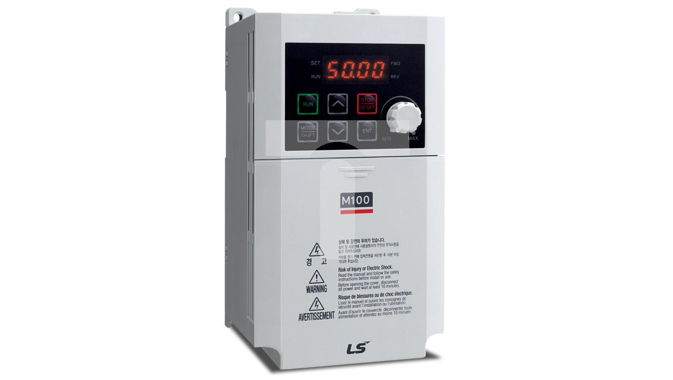 1-phase inverter 230V 0.2KW 1.4A M100 LSLV0002M100-1EOFNA /T2UK