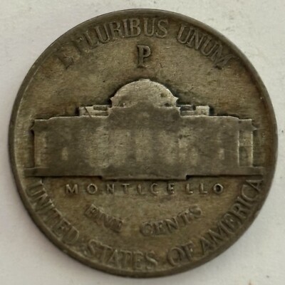 1943-P Jefferson War Nickel, Mint Error, Genuine Collectible | eBay
