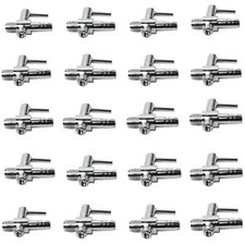 Aquarium Metal Gang Valves Air Flow Control Valves 1 Way Thread Valves Manifo...