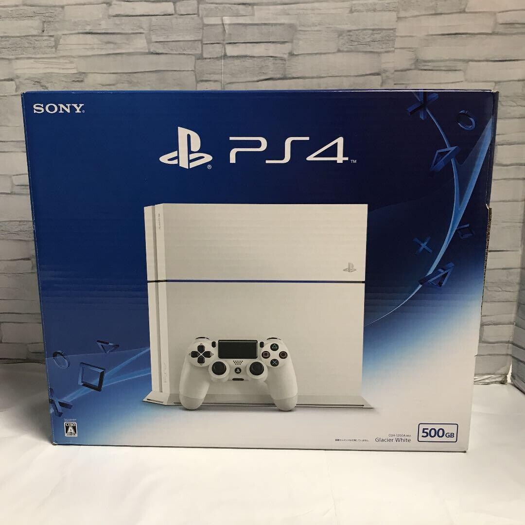 SONY PlayStation 4 PS4 CUH-1200A 500GB White Game Console Full Box  FedexShipping