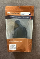 Rounded Everyday Carry OWB Kydex Paddle Holster Ruger American Full Size Left LH