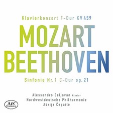 Alessandro Deljavan - Mozart Piano Concerto/ Beethoven Symphony No.1 CD