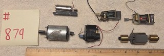 HO Train Parts Lot #879 – Mixed Brand Motors – Used READ