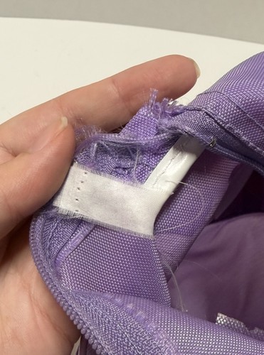 Vintage 80er Jahre Popples lila Reisetasche Sporttasche Reißverschluss Kinder Kids - Bild 11 von 11
