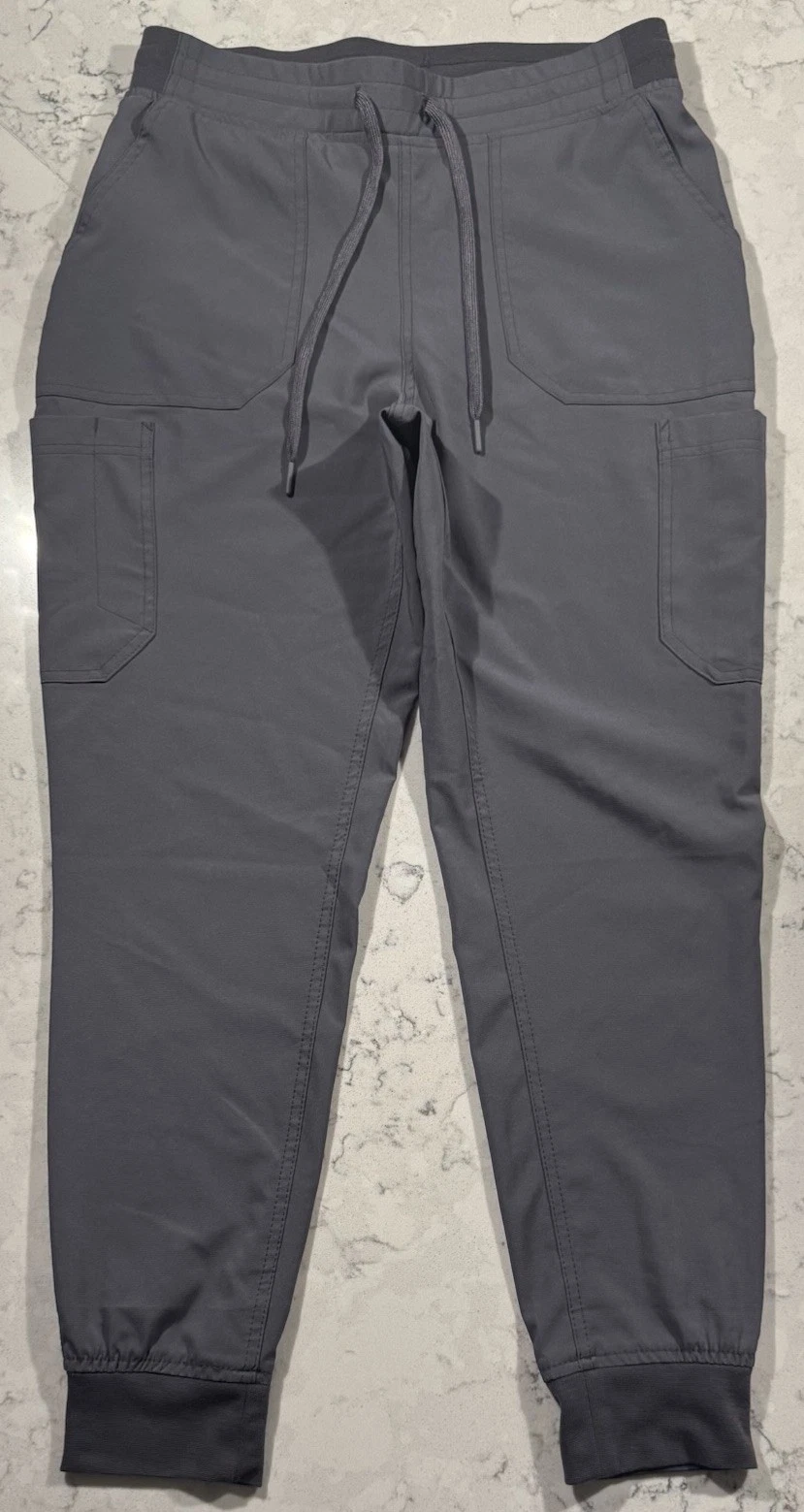 Carhartt Jogger Pants Mens Medium Gray Stretch Cargo Workwear Athletic Casual